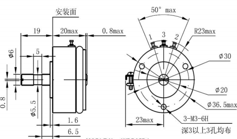 角位移传感器